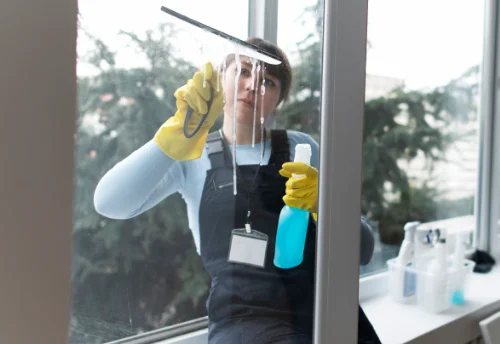 Nettoyage de vitres intérieures et extérieures à Falletans